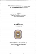 POLA SALURAN DISTRIBUSI TEHSOSRO PADA PT. SINAR SOSRO KP BANJRAMASIN