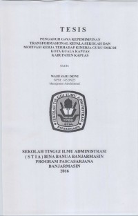 PENERAPAN CORPORATE SOCIAL RESPONSIBILITY TERMMINAL BAHAN BAKAR MINYAK PADA PT. PERTAMINA (PERSERO) BANJARMASIN